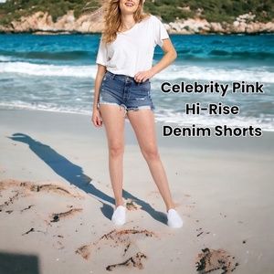 Celebrity Pink The Brat Hi-Rise Denim Shorts